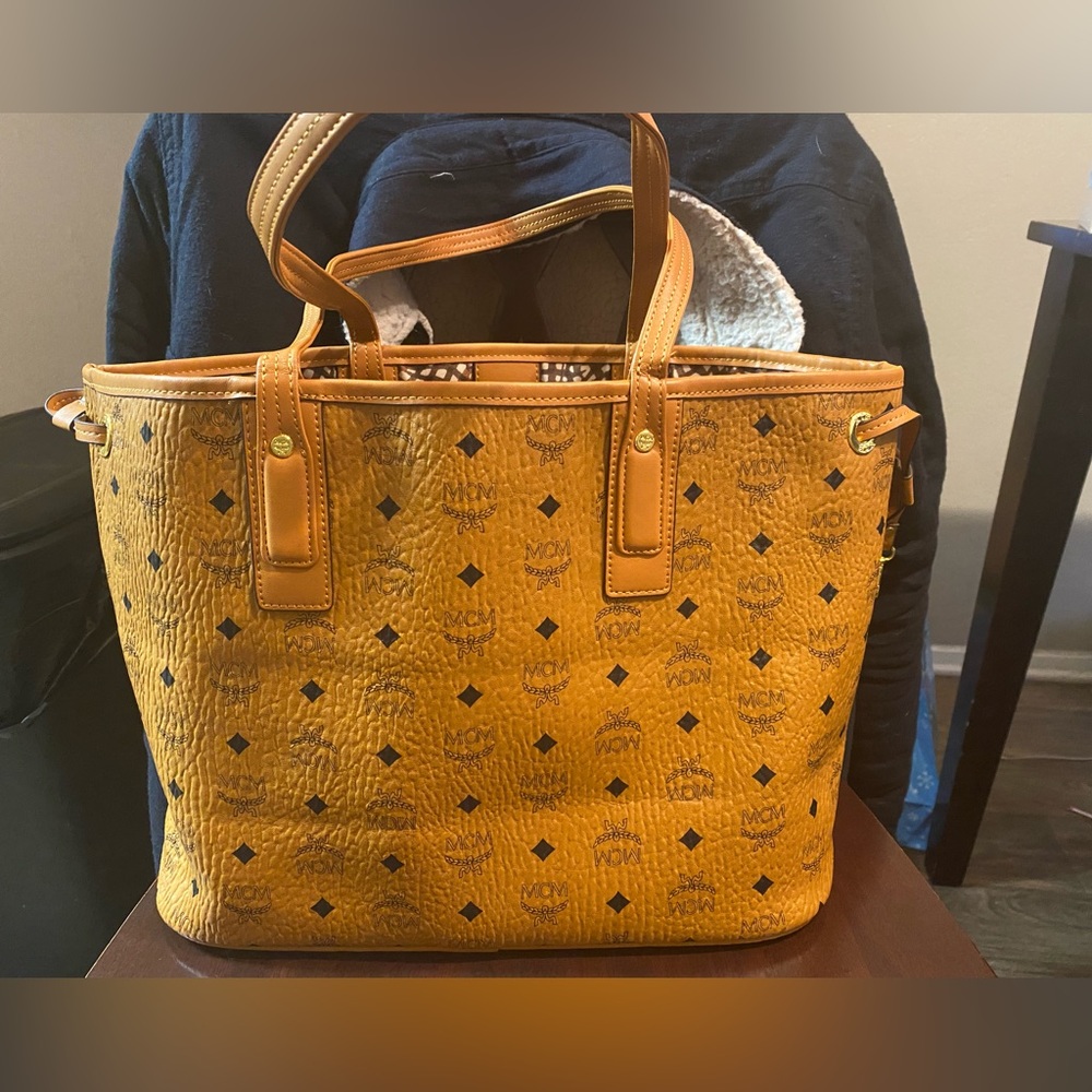 Authentic MCM Shoulder Bag and Pouch